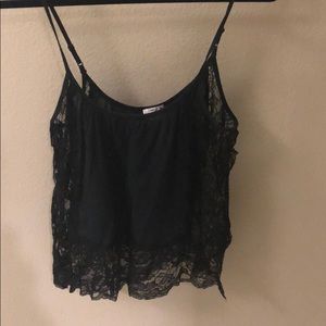 black lace tank free people